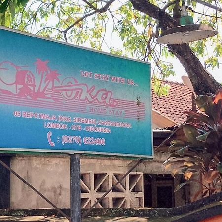 Oka Homestay Mitra Reddoorz Mataram Eksteriør bilde